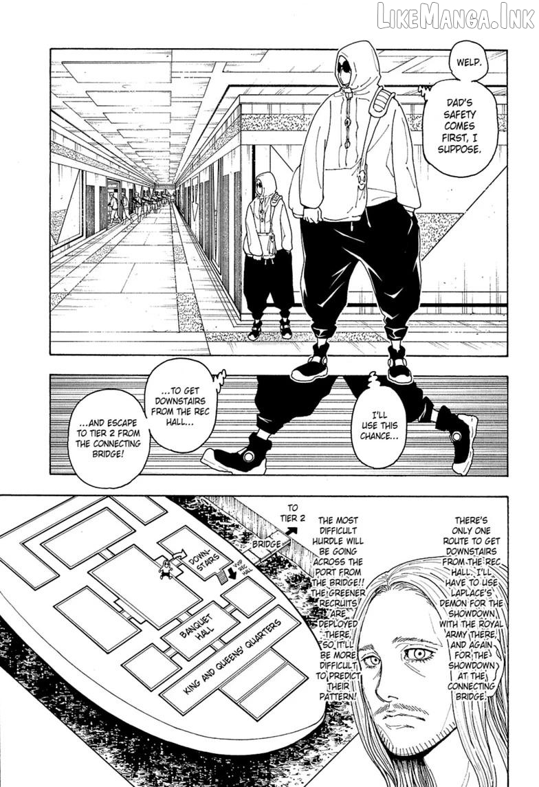 Hunter x Hunter, Chapter 419 image 17